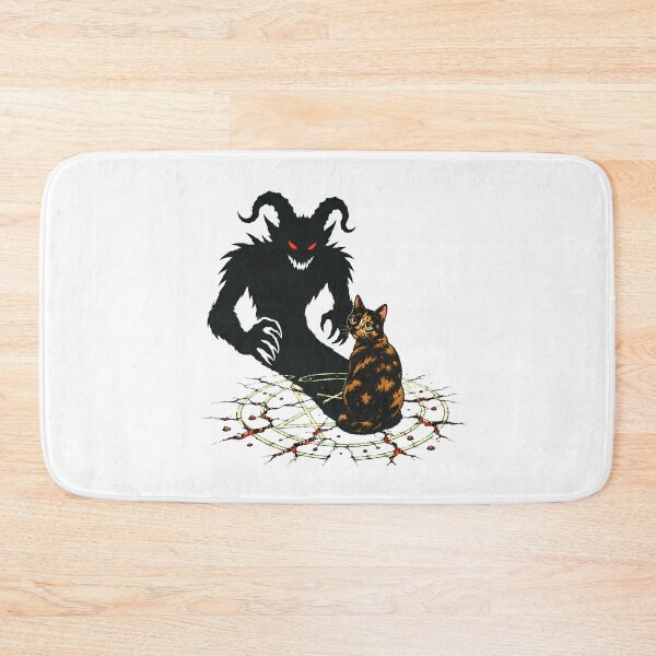 Item preview, Tortoiseshell Pentagram Summoning Gothic Shadow Demon Feline designed and sold by chattsuede.