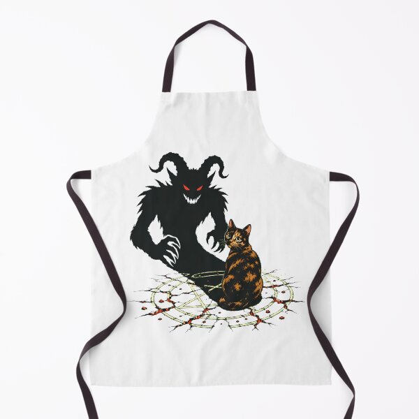 Item preview, Tortoiseshell Pentagram Summoning Gothic Shadow Demon Feline designed and sold by chattsuede.