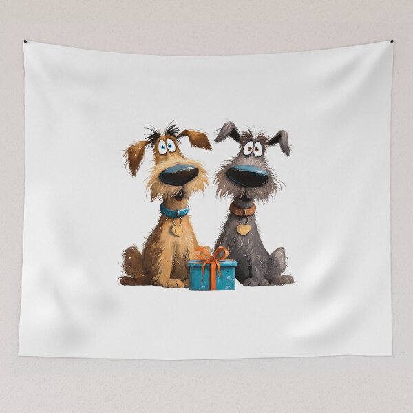 Item preview, Cute, Curious and Cuddly – Puppy Pals designed and sold by TheCanineCanvas.