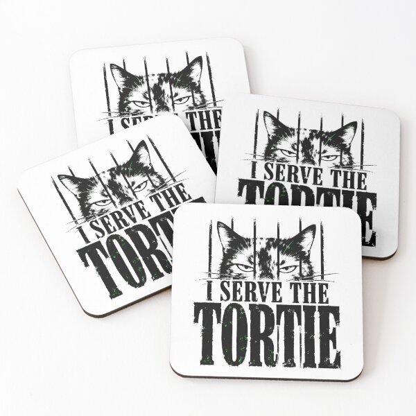 Item preview, I Serve the Tortie Tortitude Grunge Owner Humor designed and sold by chattsuede.