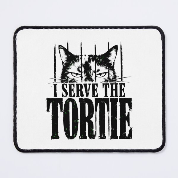 Item preview, I Serve the Tortie Tortitude Grunge Owner Humor designed and sold by chattsuede.