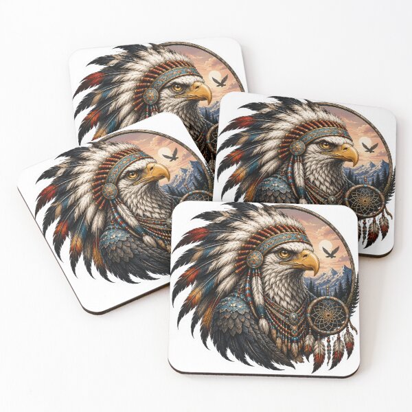 Item preview, Tribal Spirit Eagle designed and sold by VerdePegajoso.