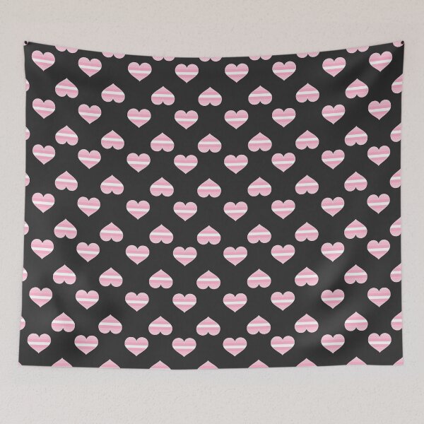 Item preview, Demigirl Pink Pride Heart [Dark Edition] designed and sold by Roxzania.
