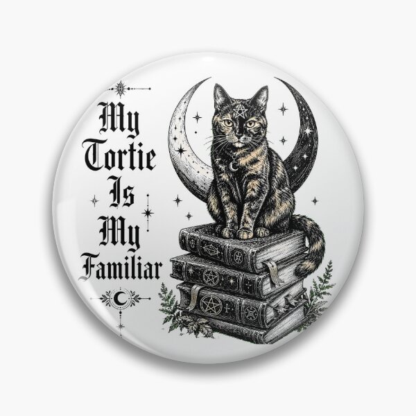 Item preview, Witchy Tortoiseshell Familiar Gothic Occult Celestial Feline designed and sold by chattsuede.