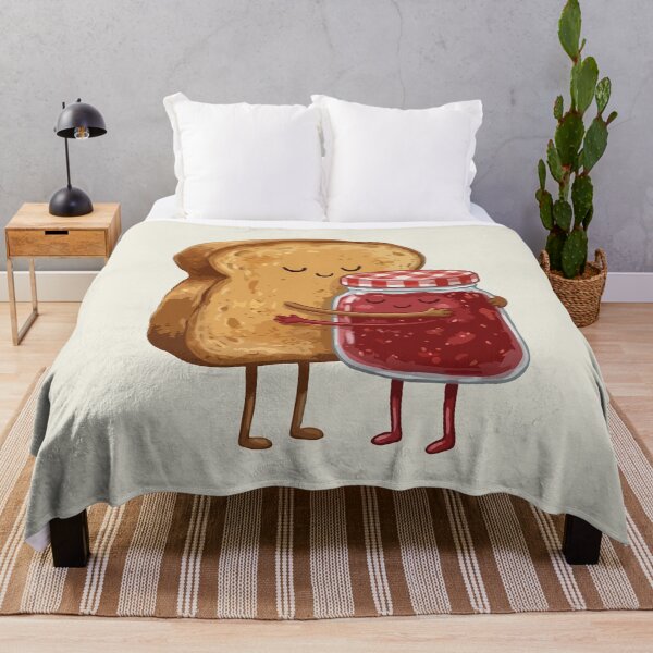 Item preview, Toast Hugging Strawberry Jam designed and sold by Gkinoki.