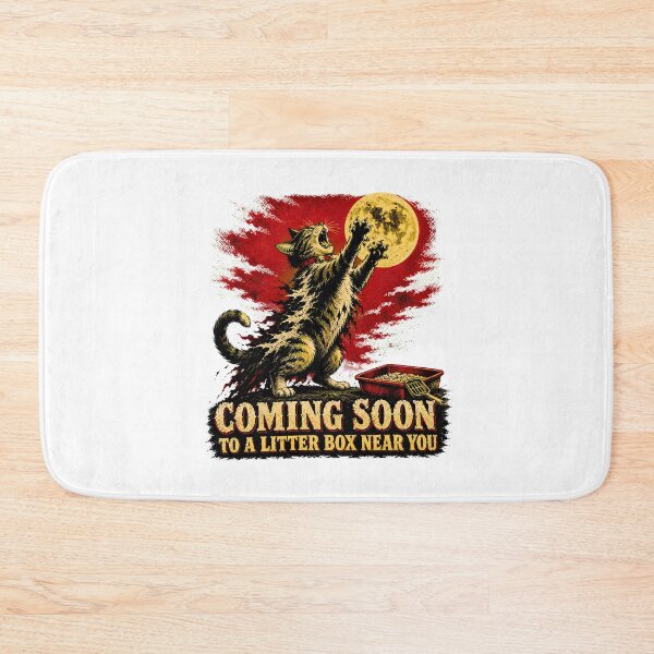 Item preview, Litter Box Horror Parody Tabby Werewolf Howling designed and sold by chattsuede.