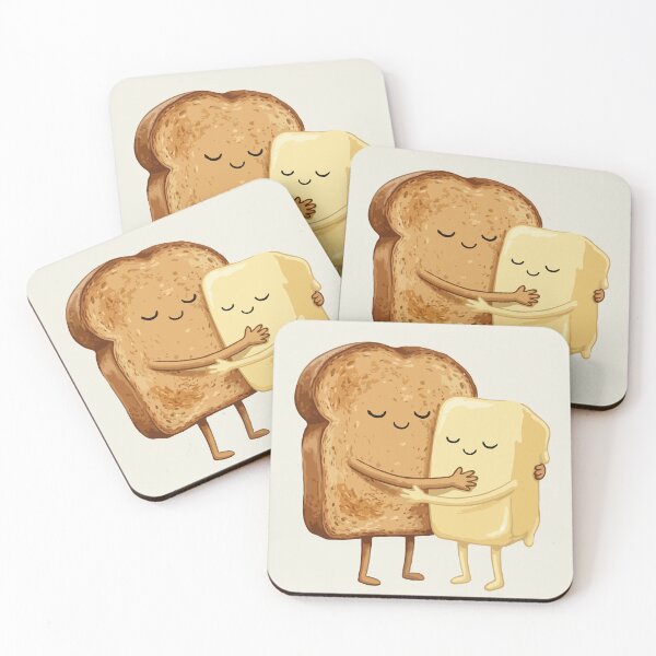 Item preview, Toast Hugging Butter designed and sold by Gkinoki.