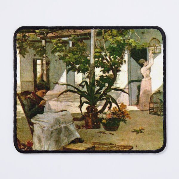 Item preview, Patio Interior Vintage Paiting Antonio Herrera Toro designed and sold by aponwao.