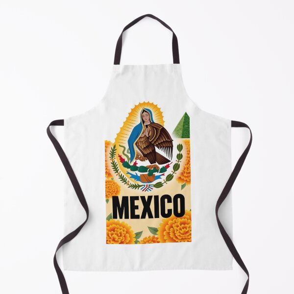 Item preview, Mexico Pride Virgin of Guadalupe Aztec Eagle designed and sold by LC&LCPlatform.