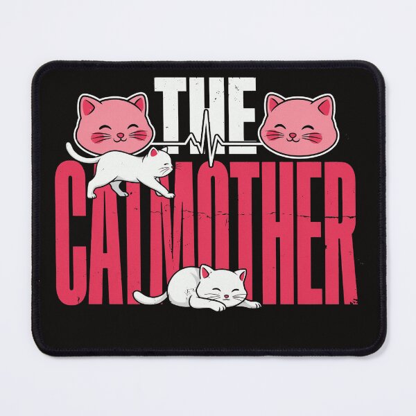 Item preview, The Catmother Vintage Cat Mom Heartbeat Cute Cat Lover Retro T-Shirt designed and sold by Mahilis.