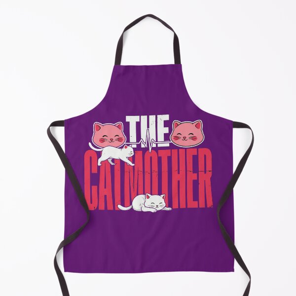 Item preview, The Catmother Vintage Cat Mom Heartbeat Cute Cat Lover Retro T-Shirt designed and sold by Mahilis.
