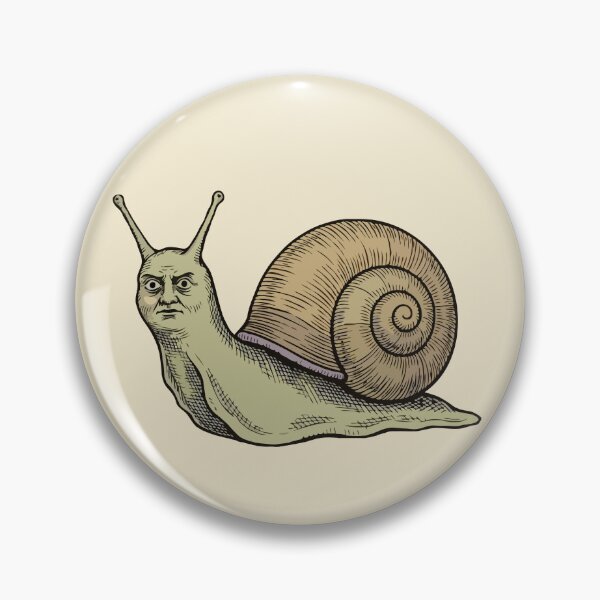 Item preview, Human Face Snail  designed and sold by Gkinoki.