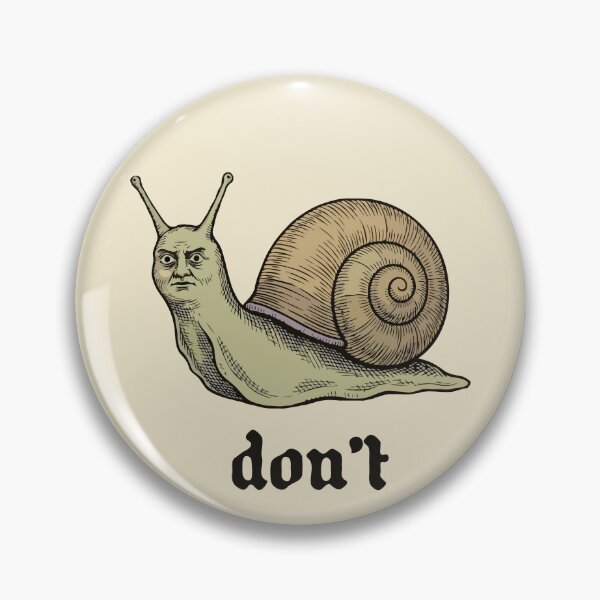 Item preview, Human Face Snail Don't designed and sold by Gkinoki.
