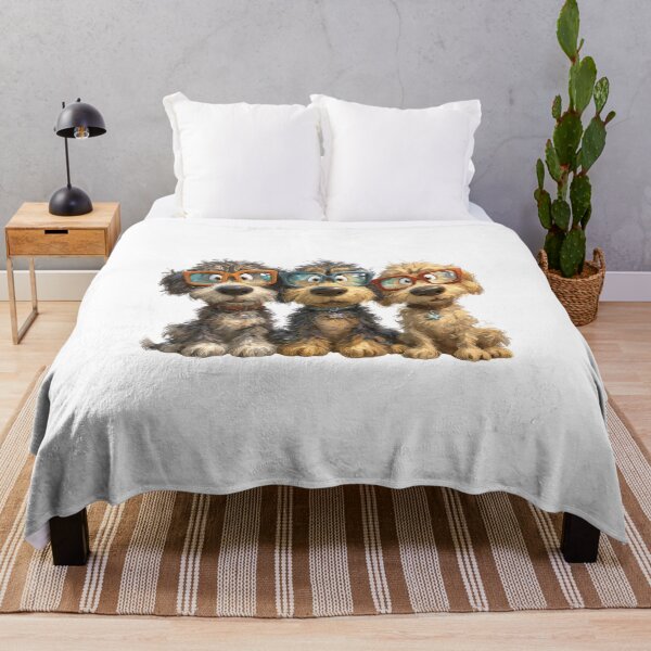 Item preview, Wag More, Worry Less – Puppy Pals designed and sold by TheCanineCanvas.