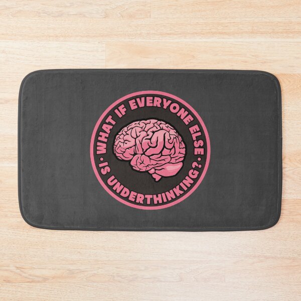 Item preview, Overthinker brain design – What if everyone else is underthinking? designed and sold by messy-nessie.