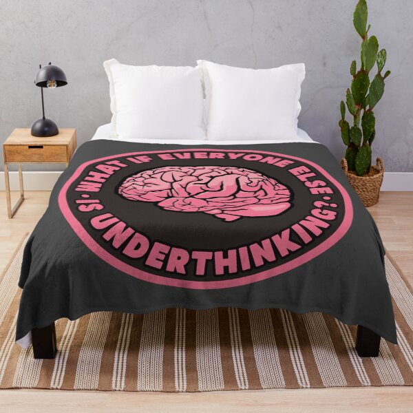Item preview, Overthinker brain design – What if everyone else is underthinking? designed and sold by messy-nessie.