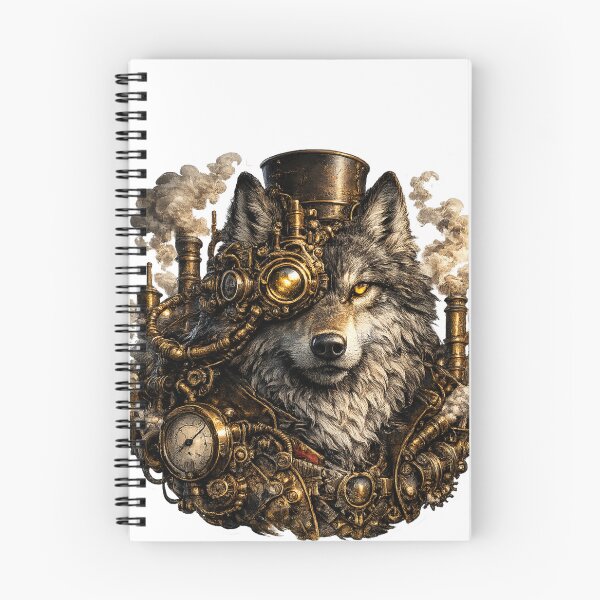Item preview, Steampunk Wolf designed and sold by VerdePegajoso.