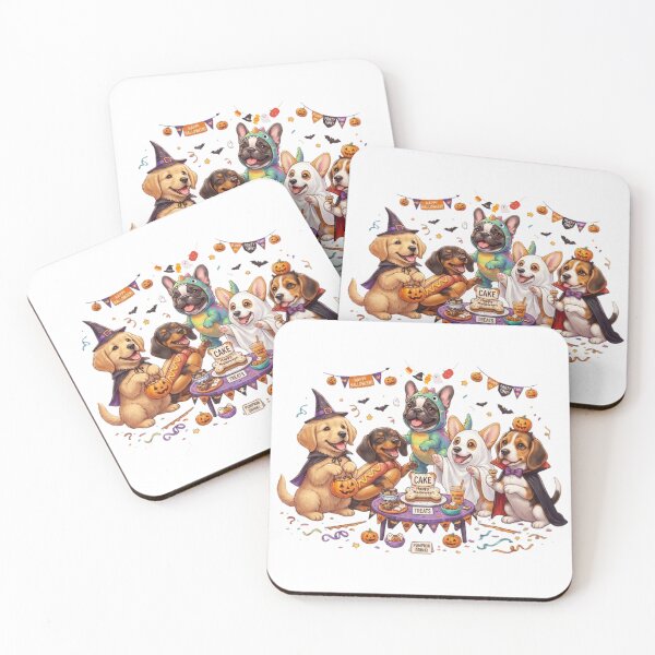 Item preview, Adorable Puppies Halloween Dogs - Spooky Dog ​​Graphic Design designed and sold by VibranPalette.