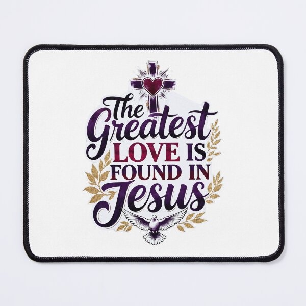 Item preview, The Greatest Love Is Found In Jesus designed and sold by Ever-Shop.