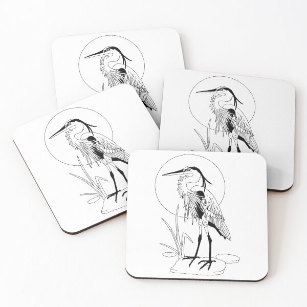 Item preview, great blue heron designed and sold by AlienSlang.