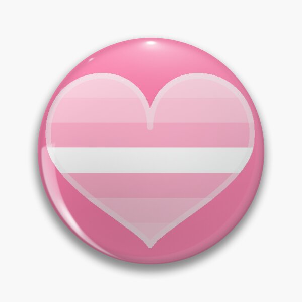 Item preview, Demigirl Pink Pride Heart [Pink Edition] designed and sold by Roxzania.