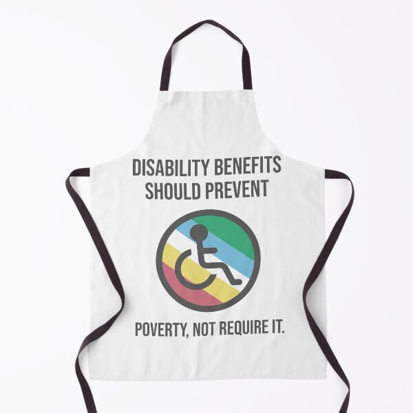 Item preview, Disability benefits should not require poverty. designed and sold by Rachel the Artist .
