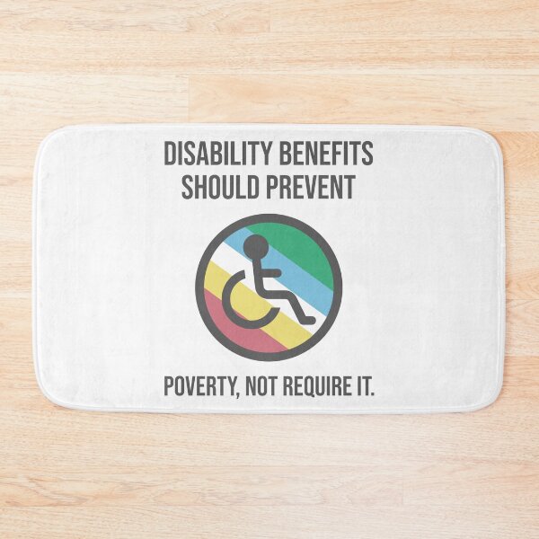 Item preview, Disability benefits should not require poverty. designed and sold by Rachel the Artist .