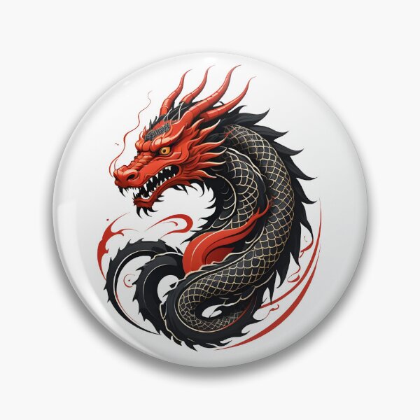 Item preview, Simple style Japanese dragon designed and sold by El arte del dragón eterno.
