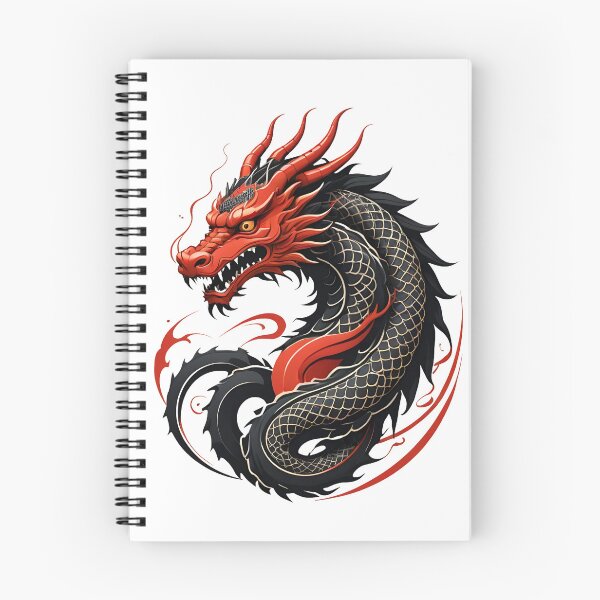 Item preview, Simple style Japanese dragon designed and sold by El arte del dragón eterno.