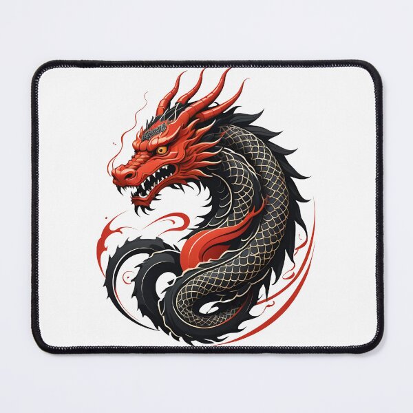 Item preview, Simple style Japanese dragon designed and sold by El arte del dragón eterno.