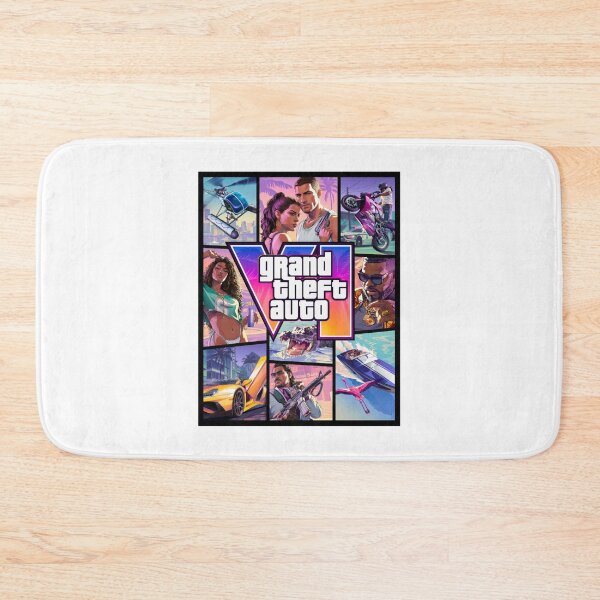 Item preview, gta 6 vice sunset city designed and sold by AlienSlang.