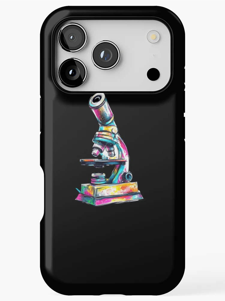 Thumbnail 1 of 4, iPhone Case, Colorful Microscope designed and sold by Codavid85.