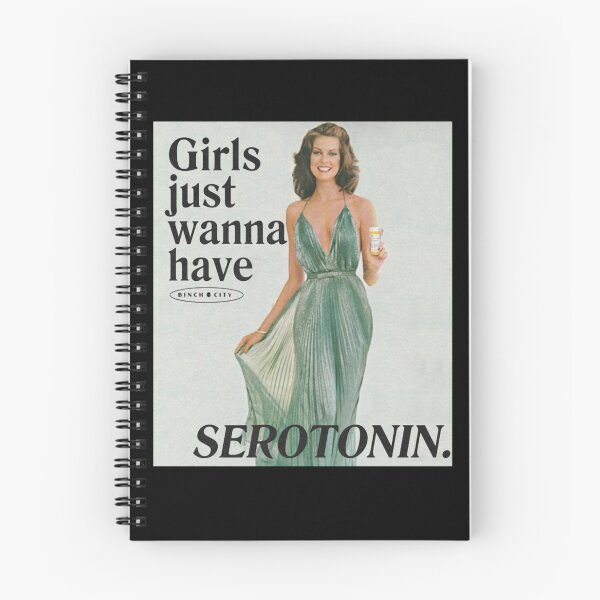 Item preview, girls just wanna have serotonin designed and sold by AlienSlang.