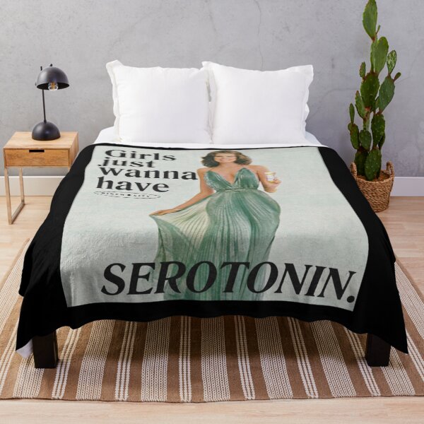 Item preview, girls just wanna have serotonin designed and sold by AlienSlang.