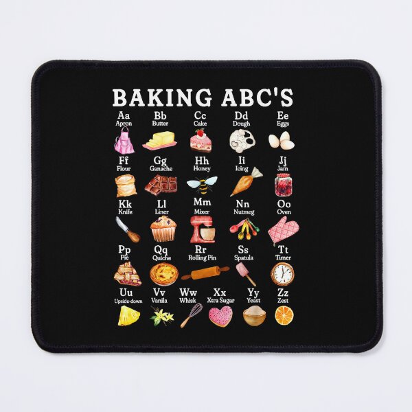 Item preview, Dessert Funny Alphabet designed and sold by goombi-creative.