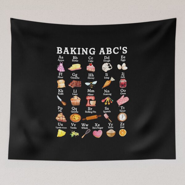 Item preview, Dessert Funny Alphabet designed and sold by goombi-creative.