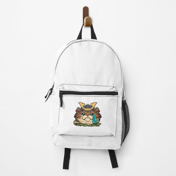 Item preview, Crying Samurai Cat Kawaii Japanese Anime Lover designed and sold by chattsuede.
