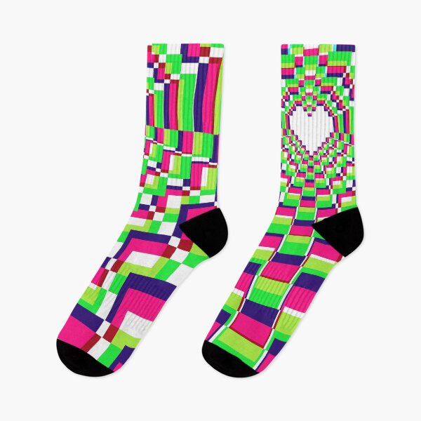 Item preview, Pixel Heart Kaleidoscope -  Synthwave 3 designed and sold by animinimal.