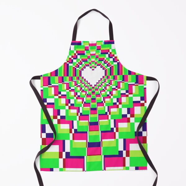 Item preview, Pixel Heart Kaleidoscope - Synthwave 3 designed and sold by animinimal.