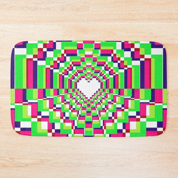 Item preview, Pixel Heart Kaleidoscope -  Synthwave 3 designed and sold by animinimal.