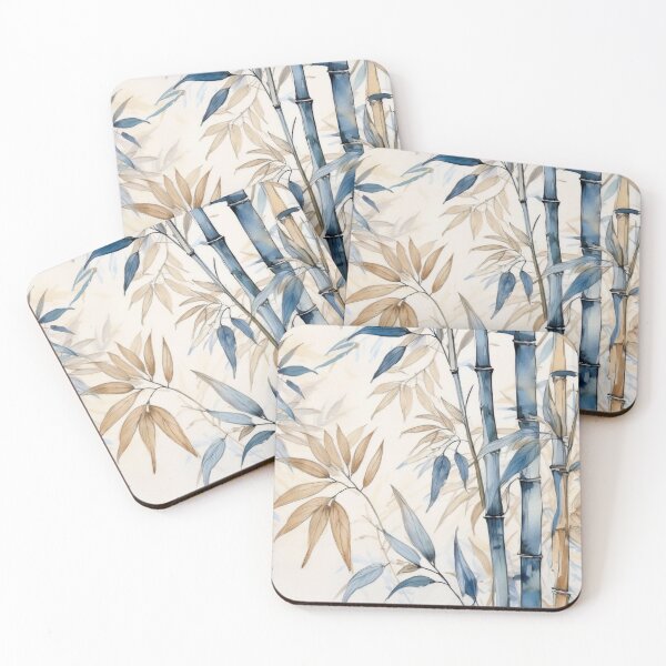 Item preview, Blue Bamboo Garden  designed and sold by WeaveSphere.