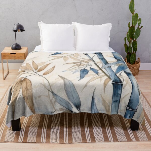 Item preview, Blue Bamboo Garden designed and sold by WeaveSphere.