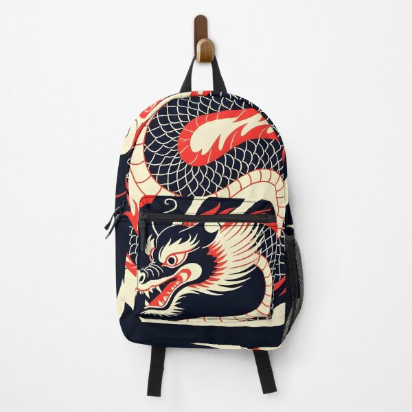 Item preview, Simple style Japanese dragon with cloud background. designed and sold by El arte del dragón eterno.