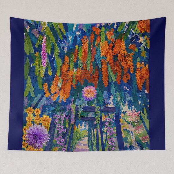 Item preview, Flowers in the Vines designed and sold by RiverDeeDesigns.