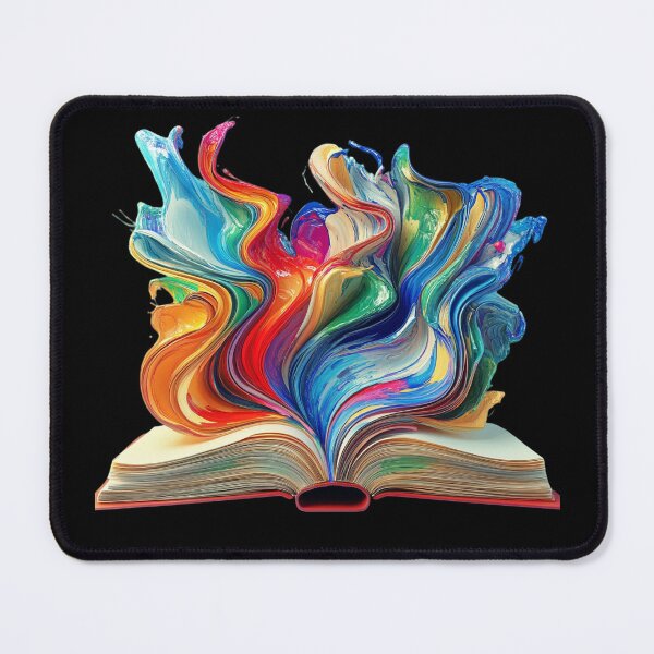 Item preview, Vibrant Colors Exploding from Book designed and sold by Codavid85.