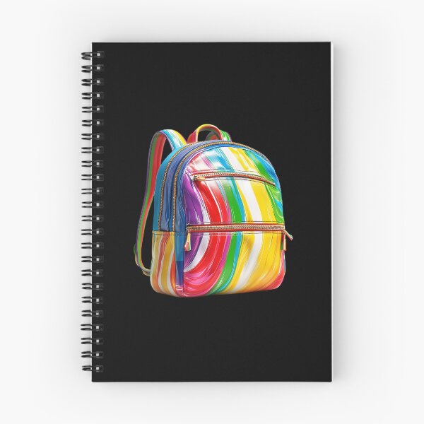 Item preview, Rainbow Swirl Backpack designed and sold by Codavid85.