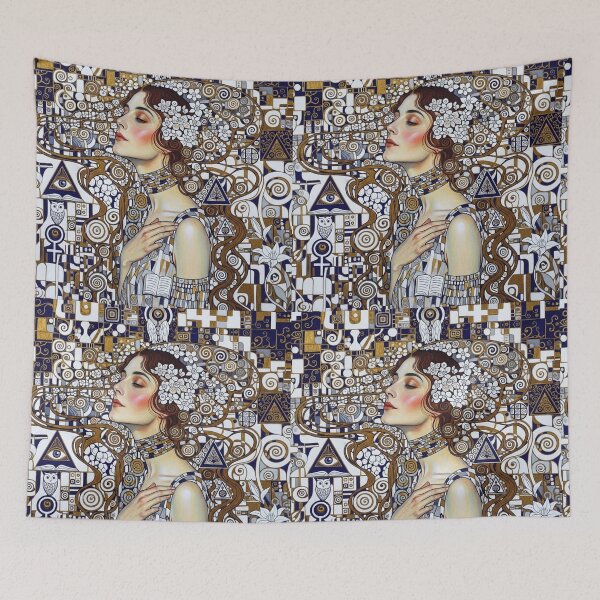 Item preview, Ancestral Profile designed and sold by VintageArtByIda.