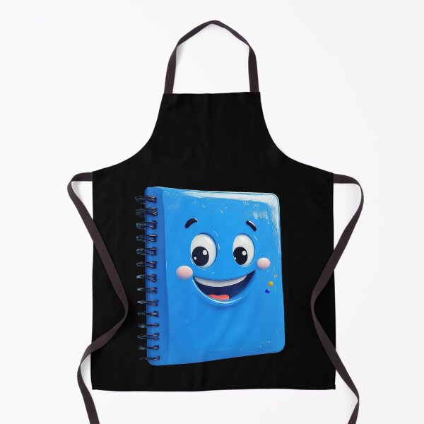 Item preview, Smiling Blue Notebook designed and sold by Codavid85.