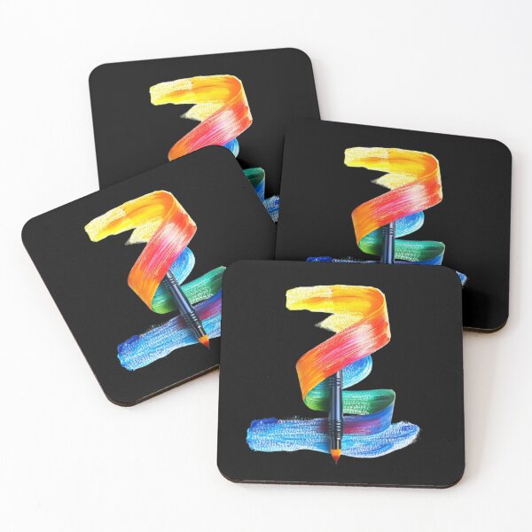 Item preview, Colorful Brushstroke Spiral designed and sold by Codavid85.