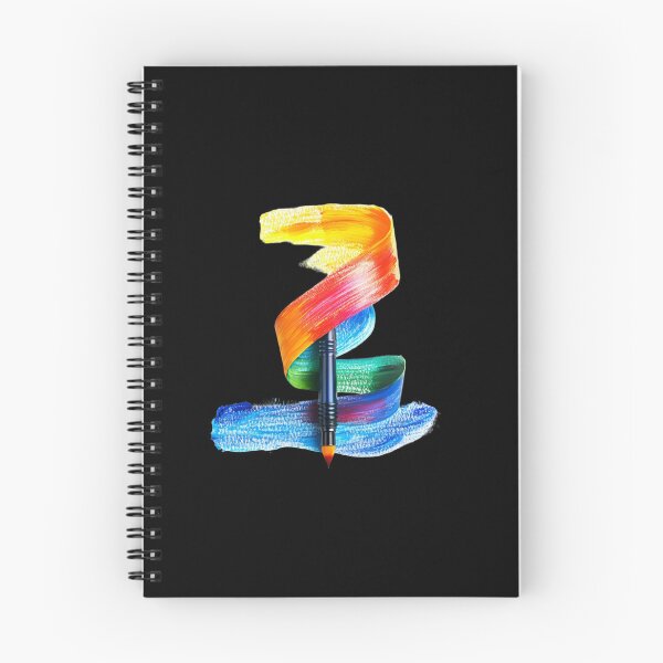 Item preview, Colorful Brushstroke Spiral designed and sold by Codavid85.